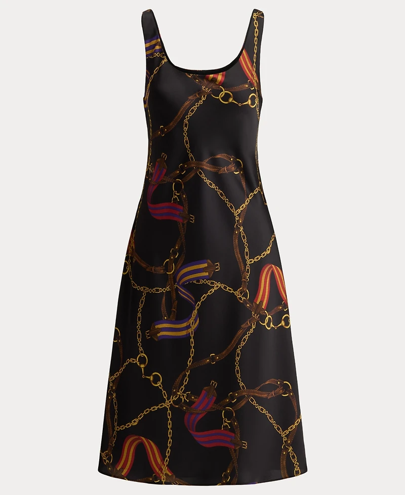Lauren Ralph Women's Printed Sleeveless Dress