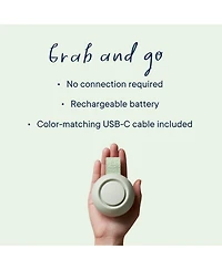 Hatch Rest Go, Portable Sound Machine for Babies and Kids, Baby Sleep Soother