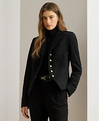 Lauren Ralph Women's Collared Long Sleeve Jacket