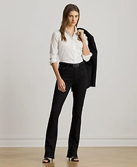 Lauren Ralph Lauren Women's Logo Detail Point Collar Shirt