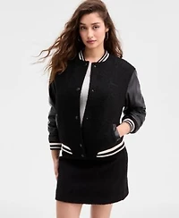 Guess Womens Danielle Bomber Jacket Zita Mini Skirt
