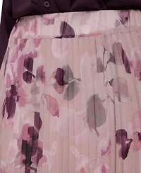Calvin Klein Plus Printed Midi Skirt