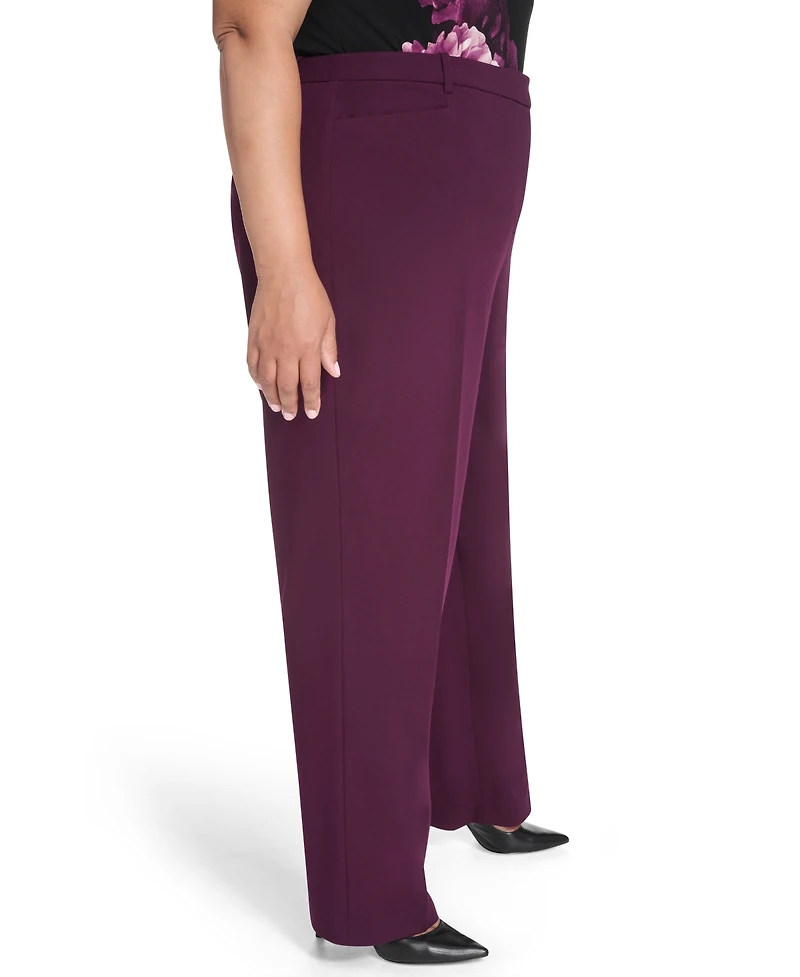 Calvin Klein Plus High Rise Modern Fit Pants