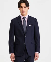 Kenneth Cole Reaction Men's Techni-Cole Suit Separate Slim-Fit Jacket
