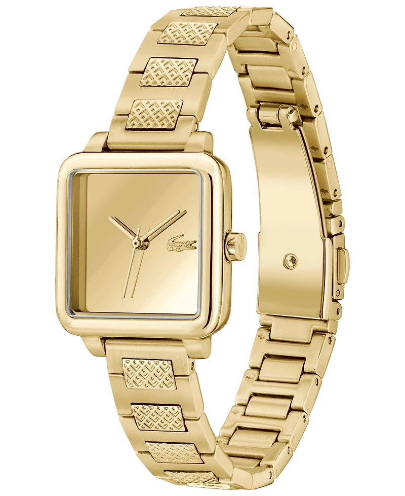 Lacoste Women's Leap Gold Tone Stainless Steel Bracelet Watch, 26mm