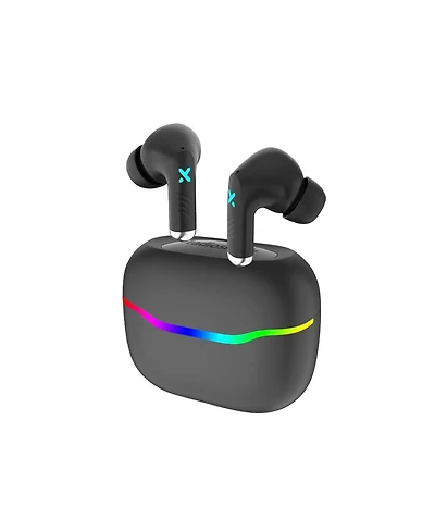 RadioShack Wireless Gaming Earbuds with Noise Cancelation and Rgb Led Lights With 22 Hour Playtime