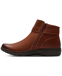 Clarks Collection Women's Carleigh Drift Wedge Booties