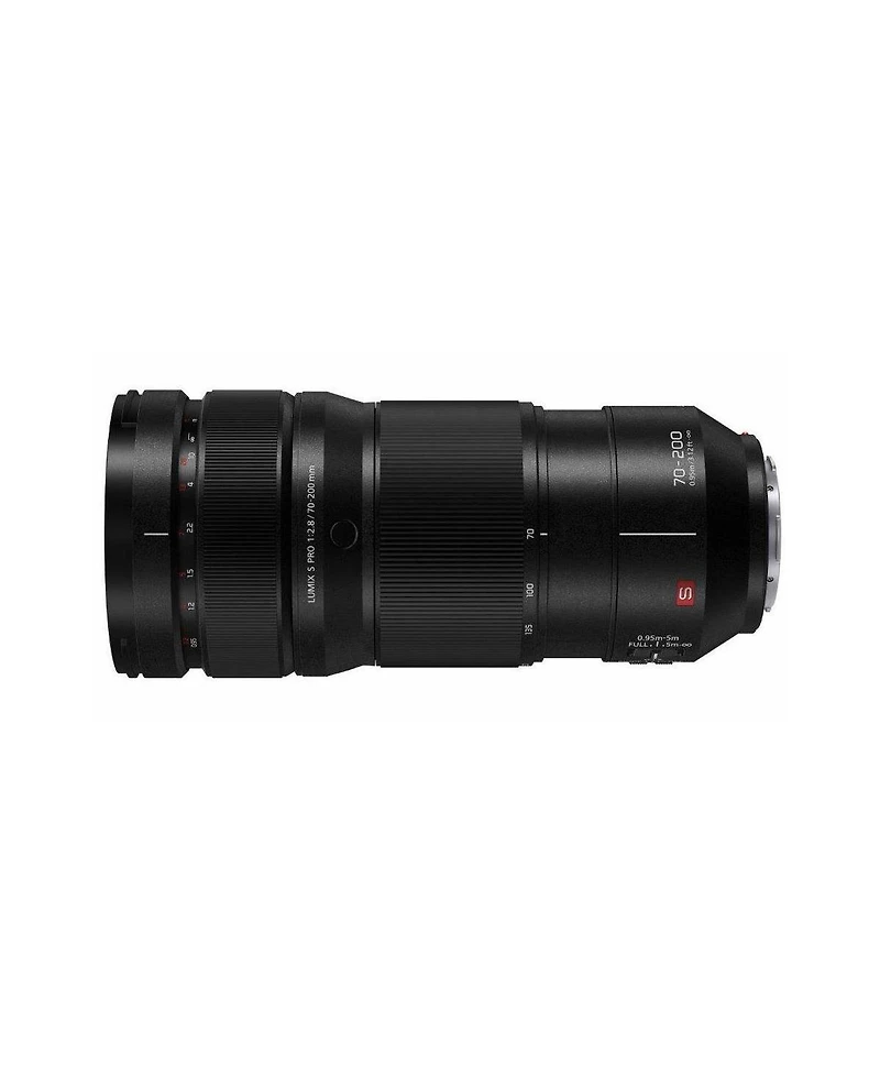 Panasonic Lumix S Pro 70-200mm f/2.8 Lens, Bundle with Lens Wrap, 82mm Filter Kit, Flex Lens Shade, Lens Cleaner, Cleaning Kit and Lens Cap Tether