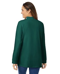 Woman Within Women's Perfect Mockneck Tunic