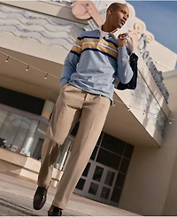 Lands' End Men's Knockabout Comfort Waist Relaxed Fit Pleated Front Chino Pant