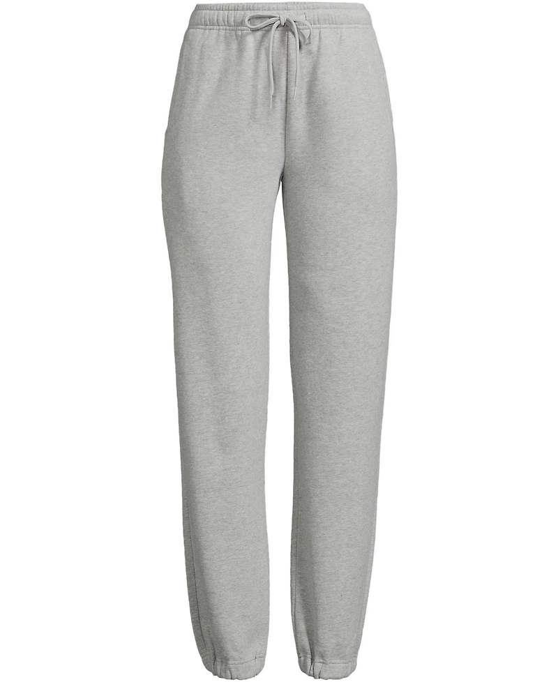 Lands' End Women's Serious Sweats High Rise Jogger Pants