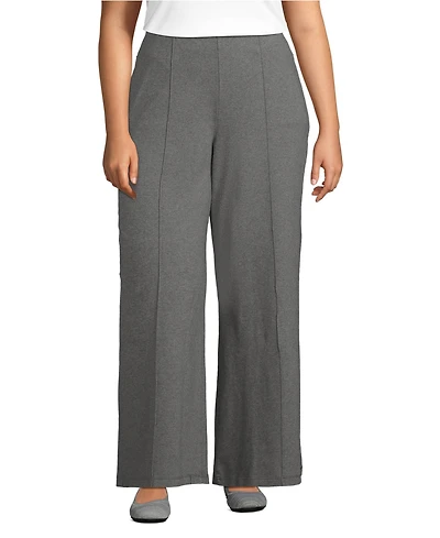 Lands' End Plus Size Starfish High Rise Palazzo Pants