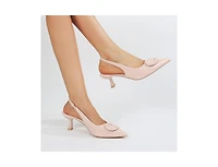 Berness Promise Slingback Heels with KittenHeel
