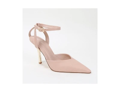 Berness Clarissa Pumps with Metallic Heel