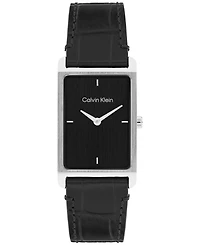 Calvin Klein Men's Dapper Leather Strap Watch