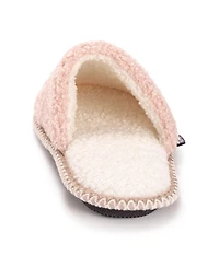 Muk Luks Women's Novelty Punch Needle Fall Scuff Slipper
