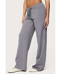 Edikted Women's Quinn Straight Leg Sweatpants