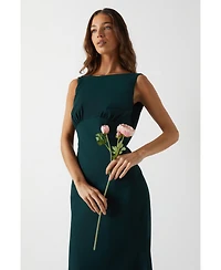 Coast Cowl Back Maxi Bridesmaid Dress