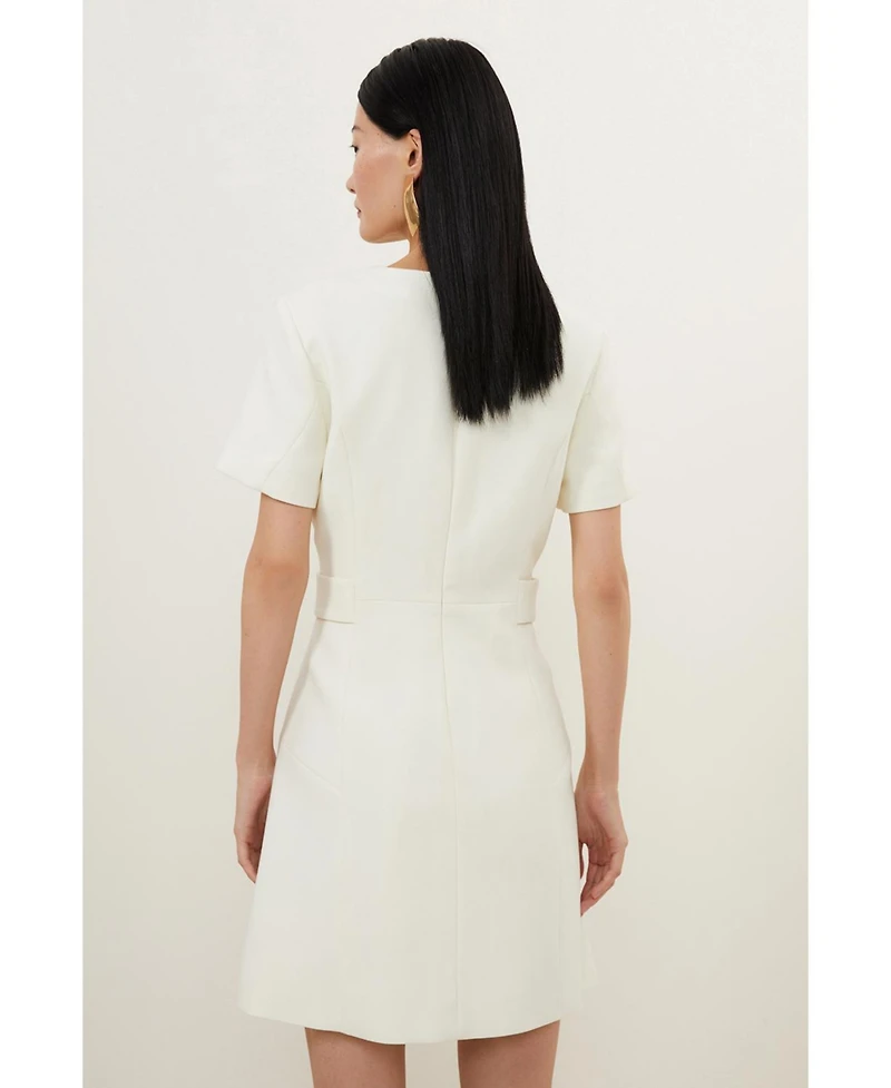 Karen Millen Women's Tailored Mini Dress