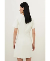 Karen Millen Women's Tailored Mini Dress