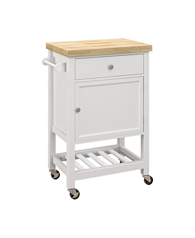Slickblue Wooden Kitchen Storage Cabinet with Doors for Pantry and Dining Room Essentials