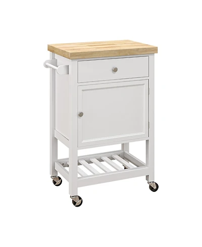 Slickblue Wooden Kitchen Storage Cabinet with Doors for Pantry and Dining Room Essentials
