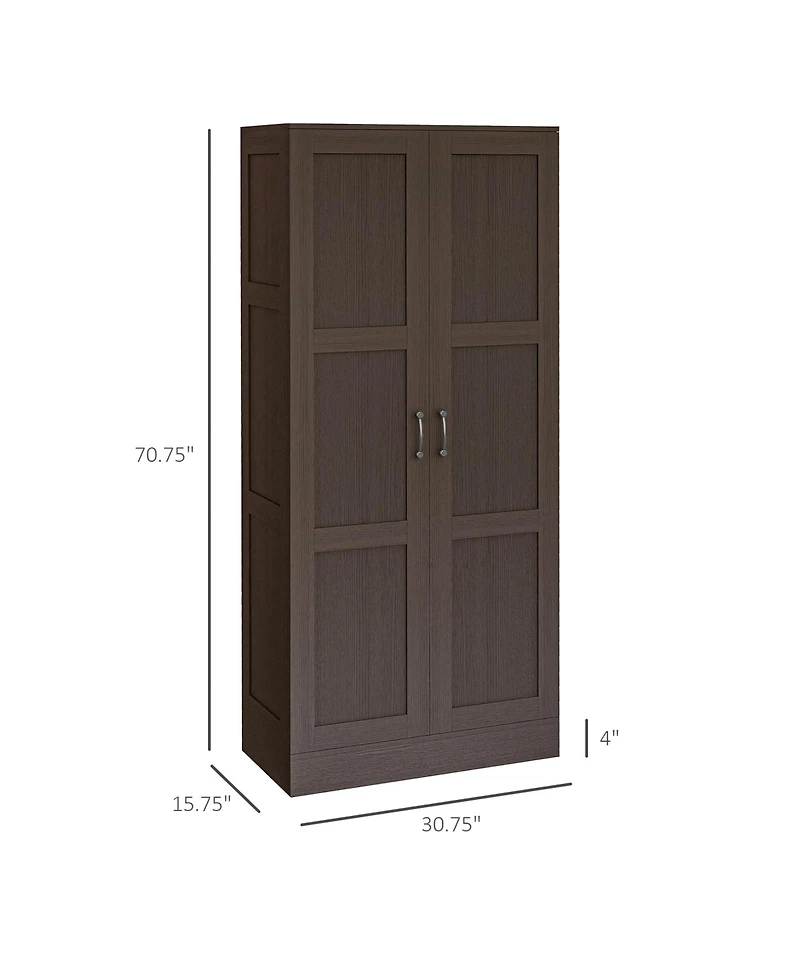 Freestanding Kitchen Storage Cabinet with Ample Storage for Pantry and Kitchen Use