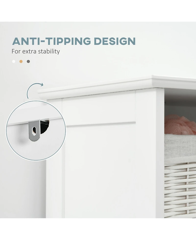 Bathroom Storage Cabinet Compact Design with Durable Build for Towels and Essentials