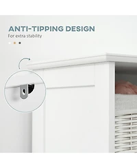 Bathroom Storage Cabinet Compact Design with Durable Build for Towels and Essentials