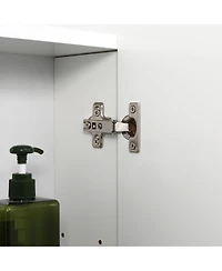 Slickblue Bathroom Cabinet with Mirror for Stylish and Functional Bathroom Storage