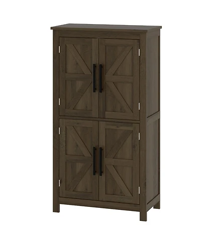 Durable Bathroom Floor Cabinet for Organizing Toiletries and Towels Efficiently