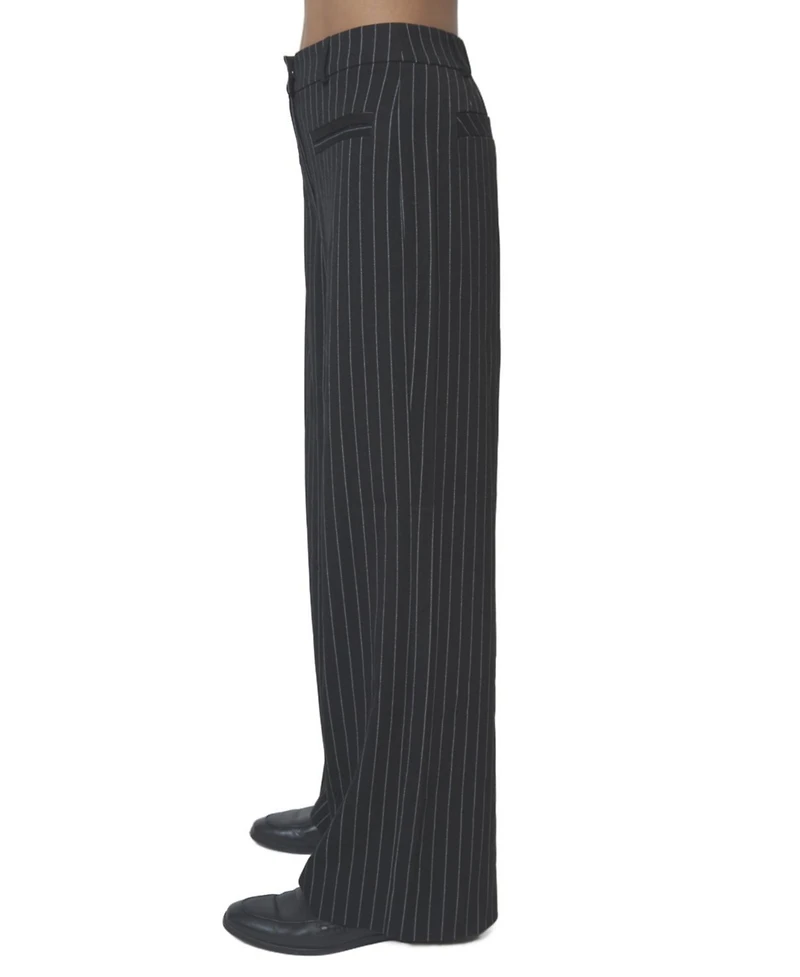Central Park West Women's Astrid Pinstripe Trousers