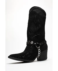 Prologue Shoes Lumen Block Heel Western Boot (Women)