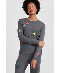 Chinti & Parker Women's Wool Cashmere Star Sweater