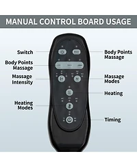 Clihome Infinite Position Single Motor Up to 350 Lbs Power Lift Recliner Chair for Elderly Heavy Duty Motion Mechanism with 8 Point Vibration Massage