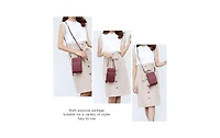 Kemimoto Small Crossbody Cell Phone Bag for Women, Mini Over Shoulder Handbag Purse with Credit Card Slots