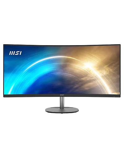 Msi Pro MP341CQ 34" 21:9 Uwqhd 100Hz Curved Va Lcd Hdr Monitor, Matte Black
