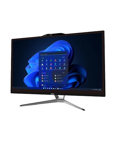 Msi Pro AP222T 13M-004US 21.5" Full Hd All-In-One Touchscreen Desktop Computer, Intel Core i5-13400 2.5GHz, 8GB Ram, 512GB Ssd, Windows 11 Pro, Black
