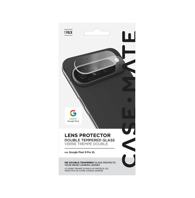 Case-Mate Camera Lens Glass Protector for Google Pixel 9 Pro Xl