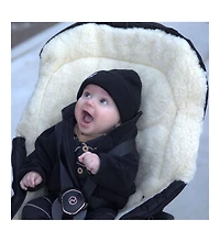 Cover Baby Baby Cover 0-3 Years Scandinavian Organic Wool Adjustable Footmuff in