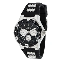 Invicta Women's 37316 Aviator Quartz Chronograph Black Dial Watch