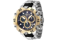 Invicta Men's 47217 Reserve Quartz Chronograph Black, Gold Dial Watch