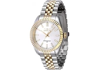 Invicta Women's 47500 Specialty Quartz 3 Hand Silver Dial Watch