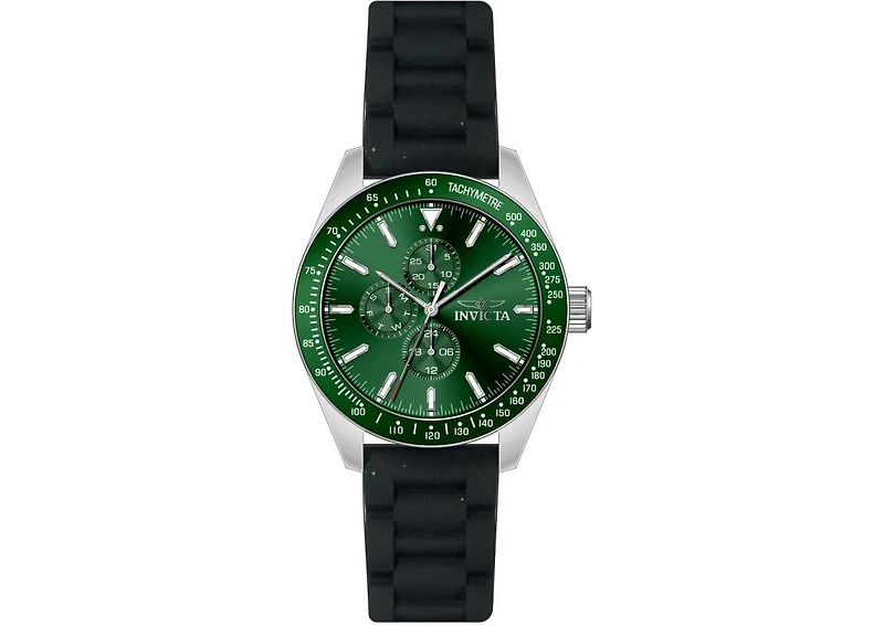 Invicta Men's 47591 Aviator Quartz Chronograph Green Dial Watch