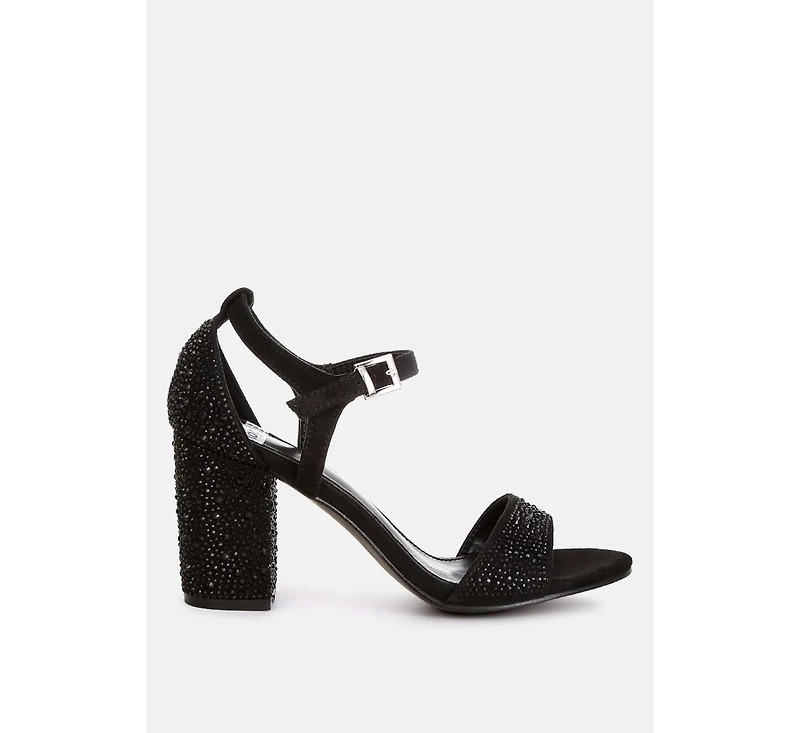 Navoli Rhinestones Embellished Sandals Women