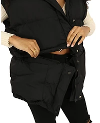 Belle & Bloom Women's Landslide Zip-Off Puffer Vest