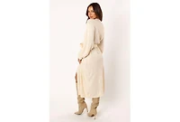 Petal and Pup Women's Nova Wrap Knit Midi Dress