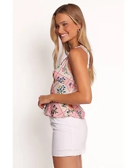 Petal and Pup Women's Kelso Top - Flora Tile