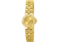 Invicta Women's Wildflower Quartz 3 Hand Gold Dial Watch