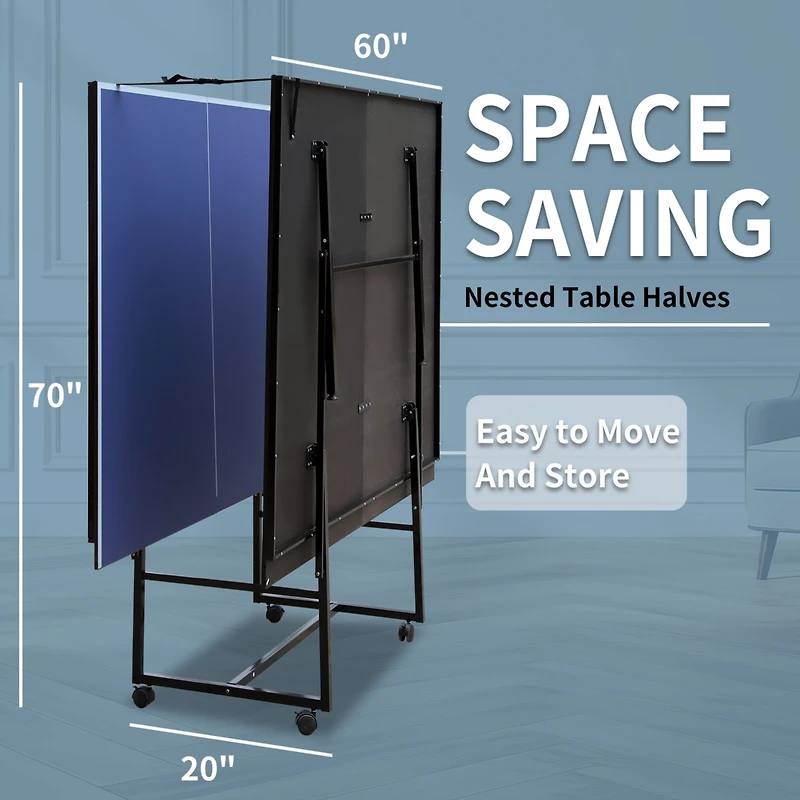 Streamdale Pro Table Tennis Table Tournament Quality, Easy Storage